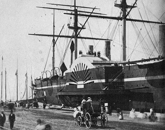 Transatlantic Bridge >> First Transatlantic Voyage of Brunel's SS Great Eastern Transatlantic Bridge >> First Transatlantic Voyage of Brunel's SS Great Eastern