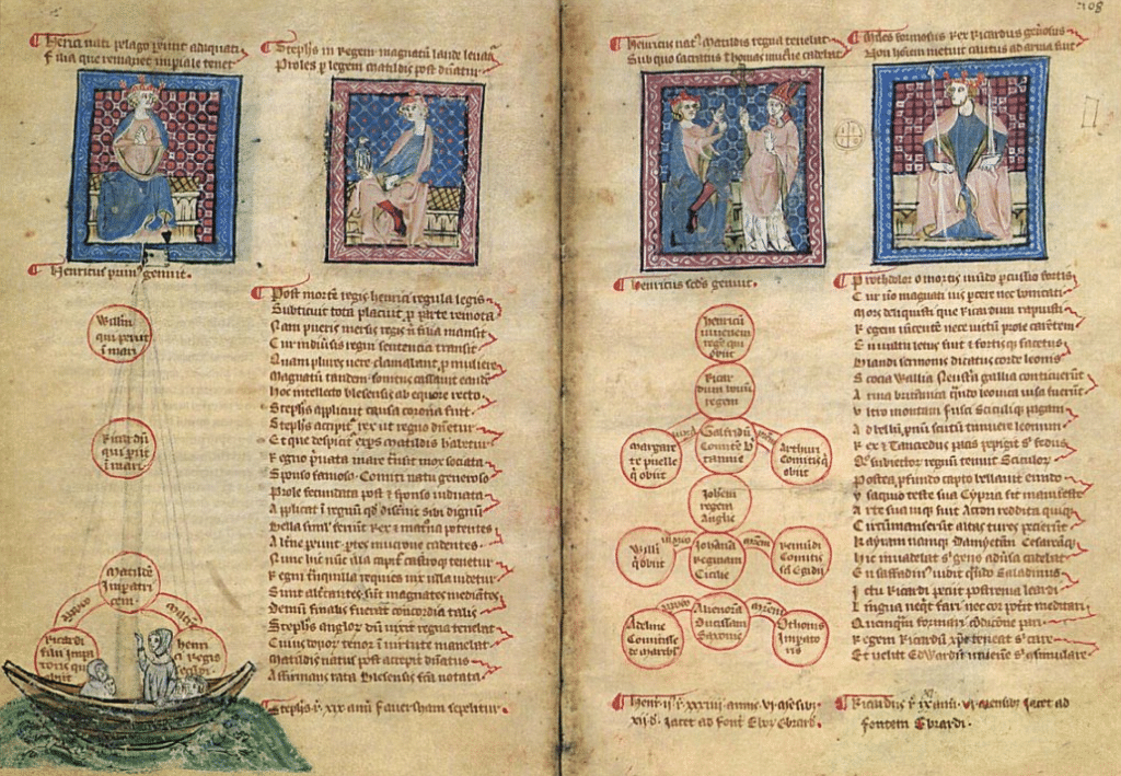 Chronicles of England 1325 - 1430. The White Ship and the drowning of the sons of Henry I