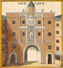 Ludgate Prison where Jane Shore Edward IV's Mistress was an inmate