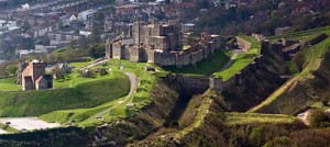 Dover Castle built by Henry II Chapel dedicated to Beckett King John and Rebel Barons