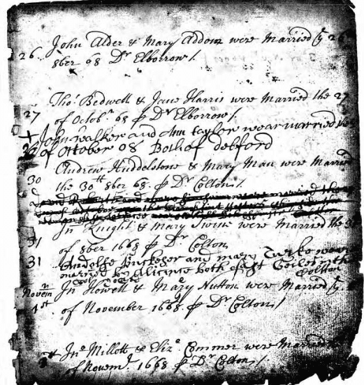 Hardwicke's Marriage Act 1754