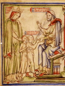 Queen Emma and Richard of Normandy