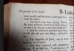 Vinegar Bible